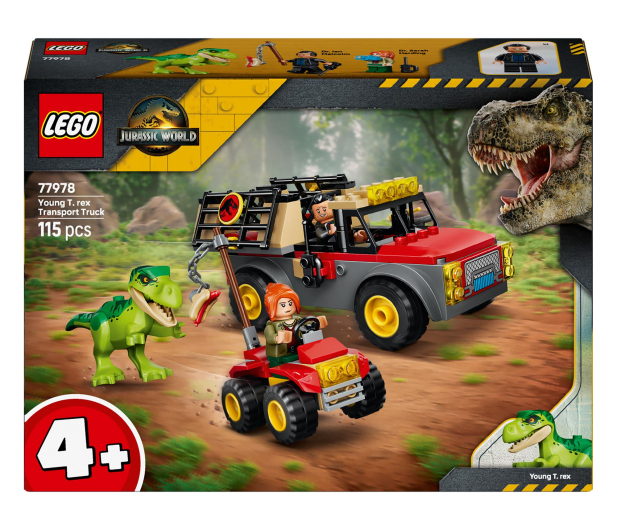 LEGO JURASSIC WORLD 77978 Ciężarówka do transportu młodego tyrano - 1547437 - zdjęcie